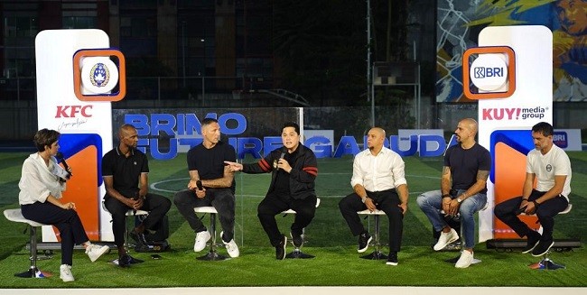 Latih Pemain Muda, Erick Thohir Undang Lima Legenda Sepak Bola Dunia