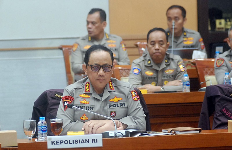 Rapat Kerja Polri Dengan Komisi III DPR