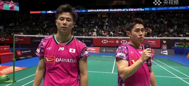 Peragakan Pemainan Cepat, Takuro/Yugo Juara Singapura Open 2023 Sektor Ganda Putra   