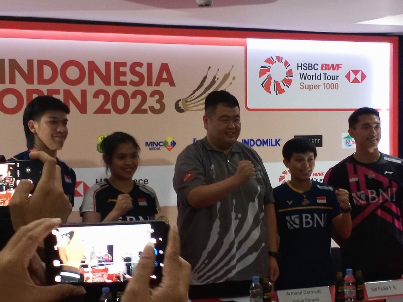 Indonesia Open, 2023, Fadia Sebut Dukungan Publik jadi Tambahan Semangat