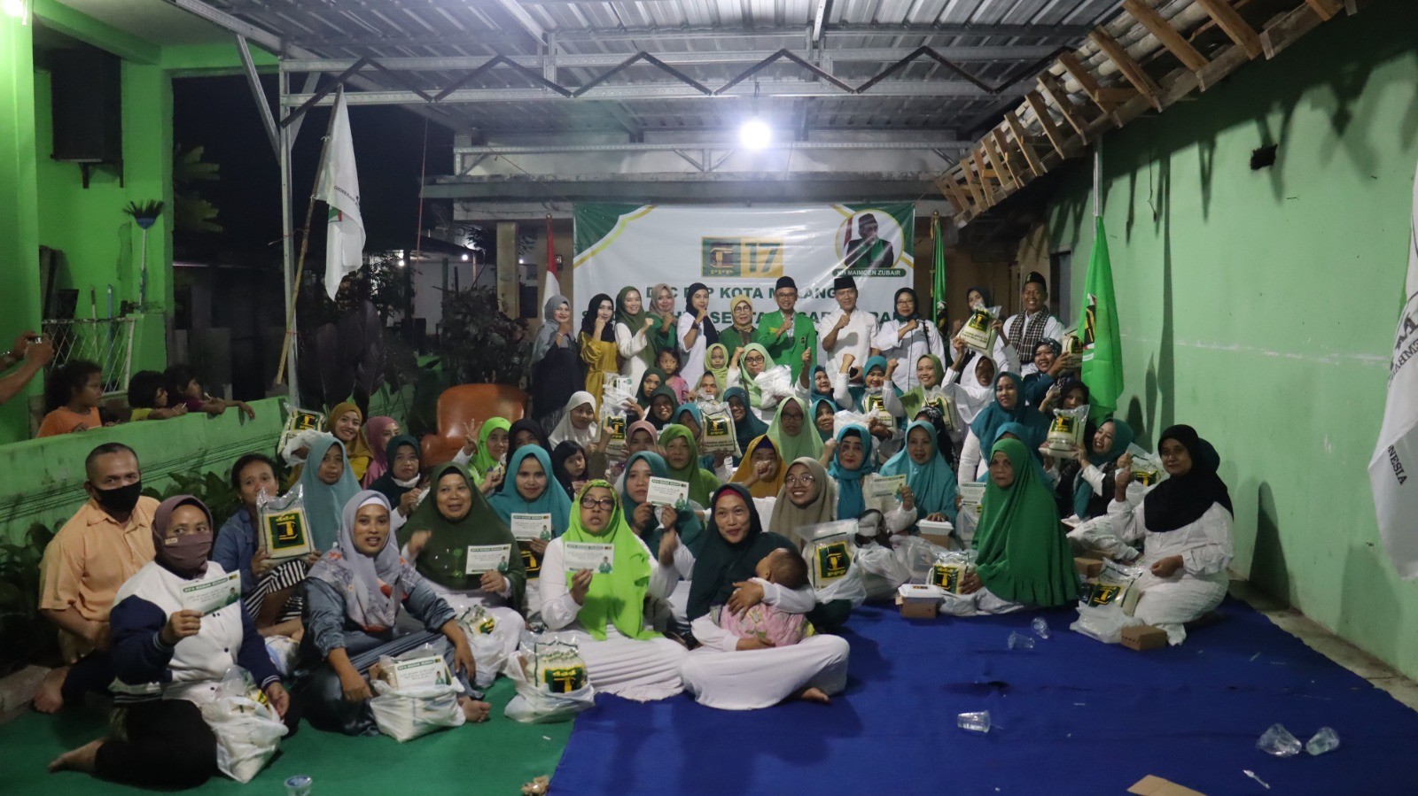 PPP Kota Malang Tebar Beras Murah kepada Masyarakat Kota Malang