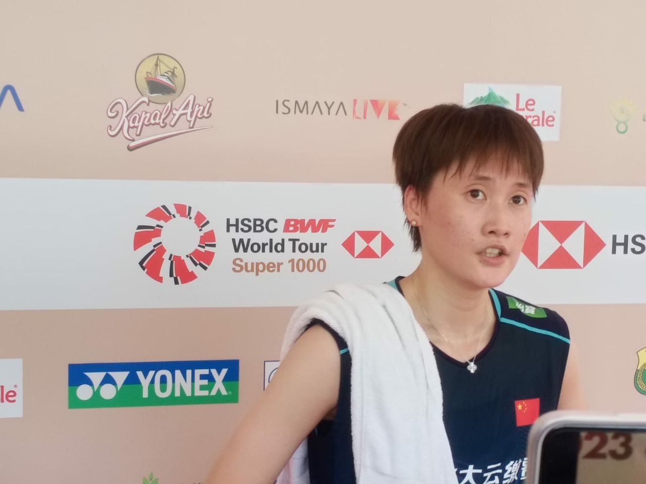 Menang dari An.S.Y,  Chen Y.F Akui Bermain Lebih Sabar