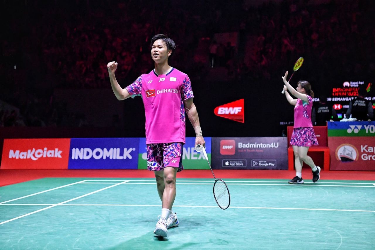 Melaju ke Partai Puncak Indonesia Open 2023, Yuta/ArisaTantang Peringkat Satu Dunia
