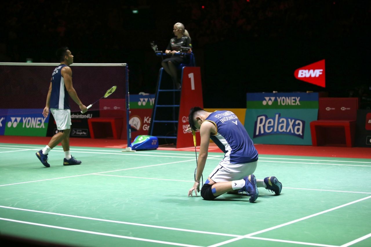 Pramudya/Rambitan Gagal Melaju ke  Final Imdonesia Open 2023