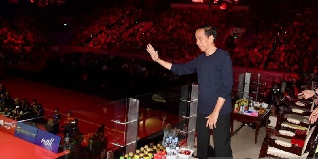 Presiden Jokowi Berharap Anthony Ginting Menangi Final Indonesia Open