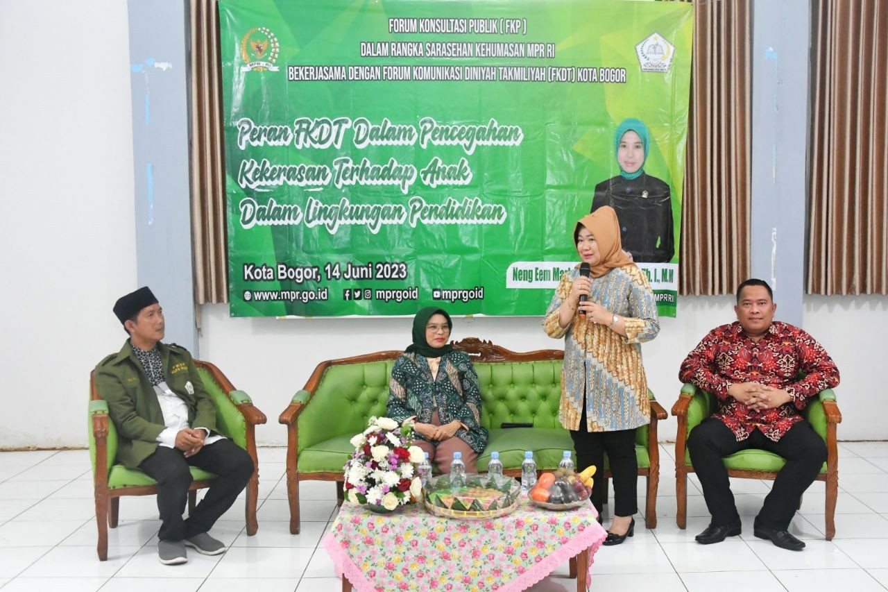 Siti Fauziah: MPR Dukung Upaya Pencegahan Kekerasan Terhadap  Anak