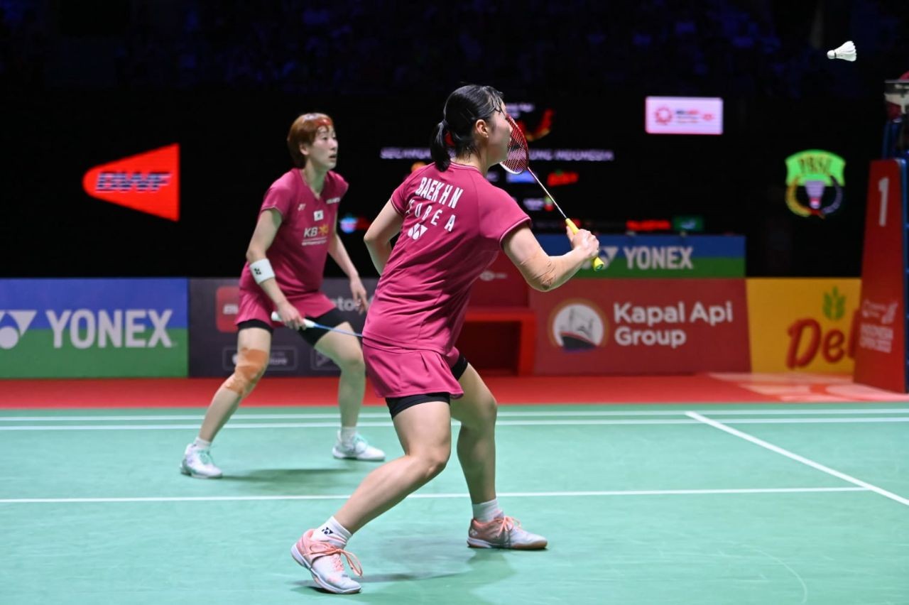 Kandaskan Jepang, Baek/Lee Juara Indonesia Open 2023 Sektor Ganda Putri
