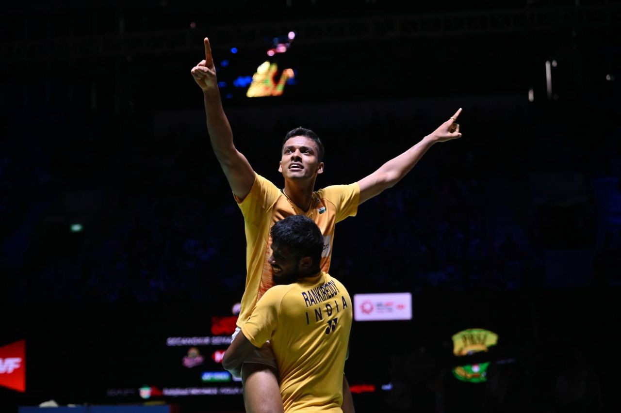 Bermain Dua Gim  Rankireddy/Setty Juara Indonesia Open 2023 Sektor Ganda Putra