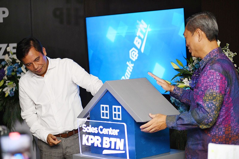 Dongkrak Market Share KPR Non Subsidi BTN Resmikan Sales Center KPR