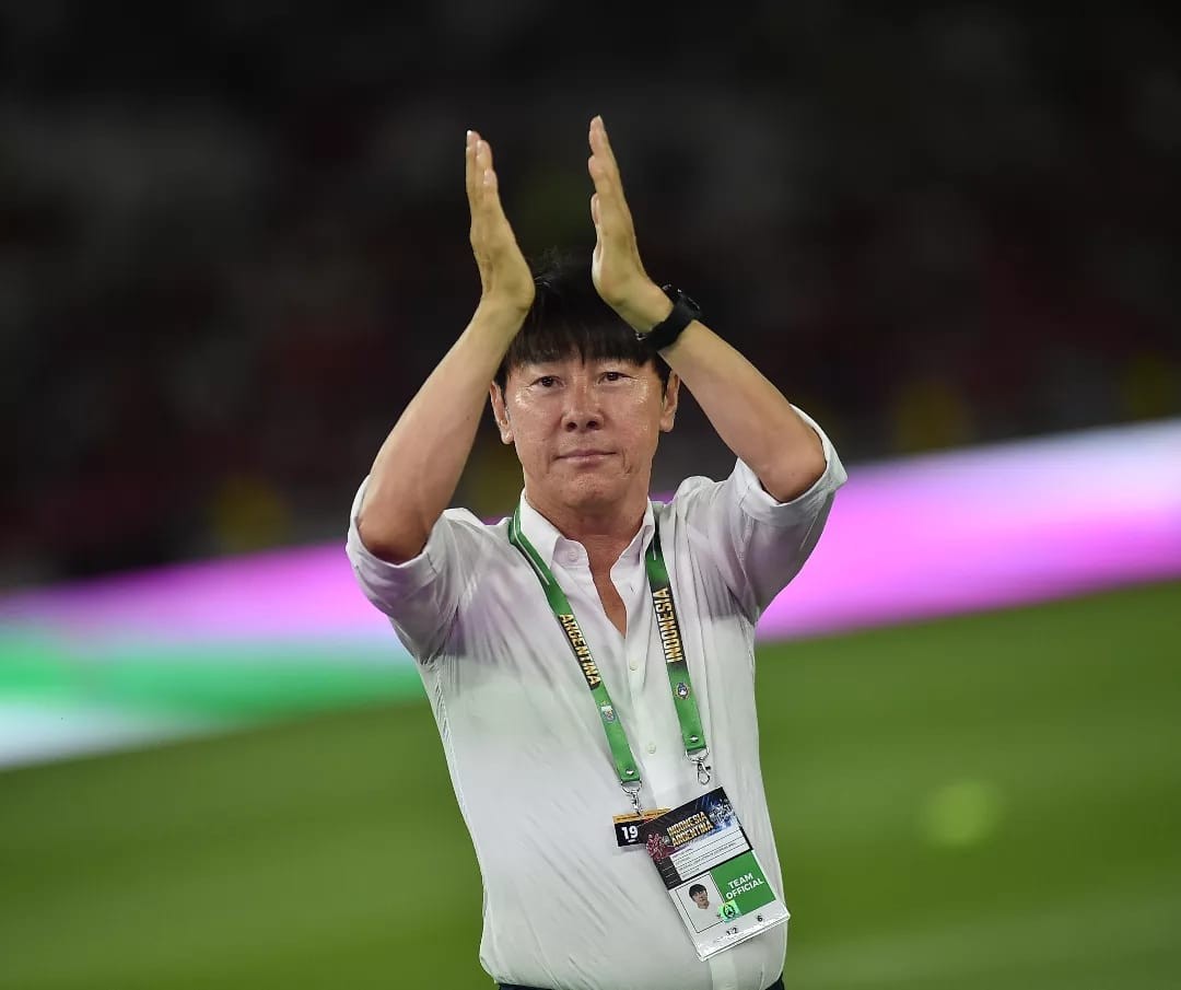 Meski Kalah, Shin Tae-yong Bangga Dengan Mentalitas Timnas Indonesia