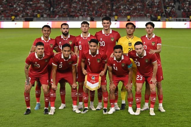 FOTO: Aksi Heroik Timnas Indonesia Melawan Argentina di GBK