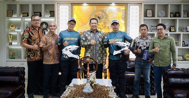 Bamsoet Dukung Touring Adventure Blackstone Riders Ride for Friendship 4 Asia