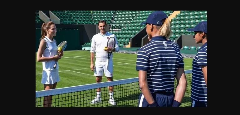 Kate Middleton Bikin Kejutan Bertanding Tenis Lawan Roger Federer sebelum Wimbledon