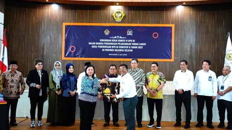 Komite IV DPD RI Mendorong BPK RI Agar Semakin Menurunkan Jumlah Temuan Berulang Dalam Pemeriksaan Pemda
