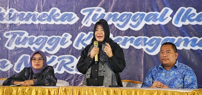 Di Sarasehan Kehumasan, Siti Fauziah Ajak Masyarakat Bali Mengenal MPR dan Tetap Jaga Persatuan di Tahun Politik 2024