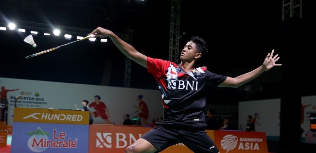 BNI Badminton Asia Junior Championships 2023, Alwi Farhan Gandakan Kedudukan
