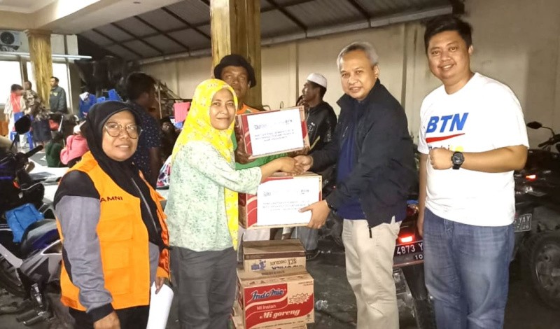 Bank BTN Tanggap Bencana Lumajang