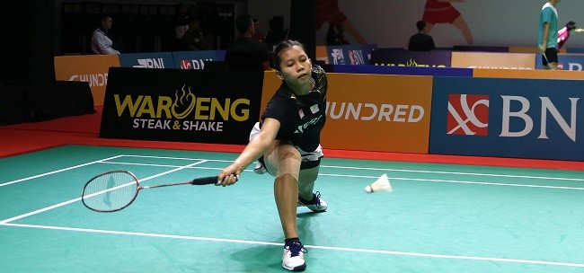 Ruzana Terhenti di Perempatfinal BNI Badminton Asia Junior Championships 2023