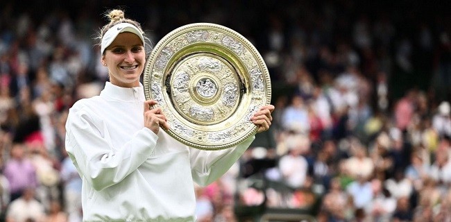 Marketa Vondrousova Raih Gelar Juara Wimbledon 2023