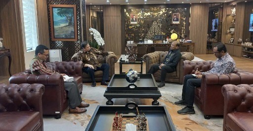 Bertemu Menko Airlangga, Nono Sampono Bahas Sejumlah Isu Strategis