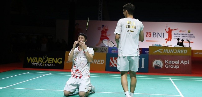 Ma Shang/Zhu Yi Jun Antar Cina Borong Tiga Gelar BNI Badminton Asia Junior Championships