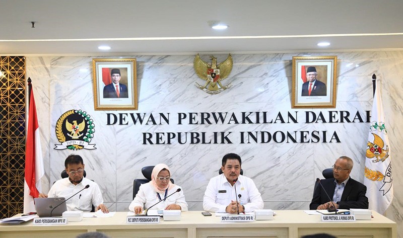 Setjen DPD, MPR dan DPR RI Gelar Rapat Matangkan Persiapan Penyelenggaraan Sidang Tahunan 16 Agustus 2023