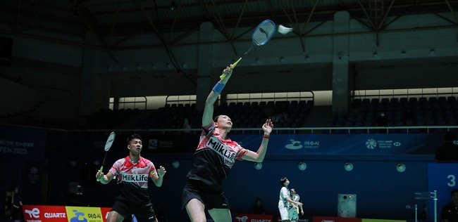 Korea Open 2023, Dejan/Gloria ke Babak 16 Besar Usai Lawan Mundur