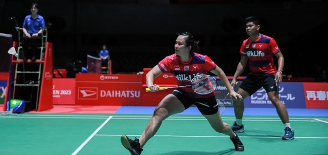 Jepang Open 2023, Praveen/Melati Tumbang Ditangan Yuta/Arisa