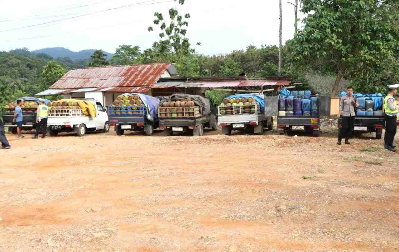 Renyeludupan Ribuan Tabung LPG 3 Kg di Konawe Berhasil Digagalkan
