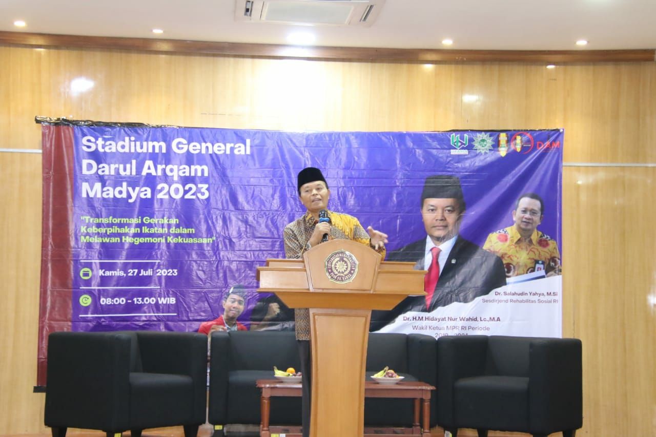 HNW: Jadilah Kader Bangsa Yang Kritis Sesuai Konstitusi, Selamatkan Bonus Demografi