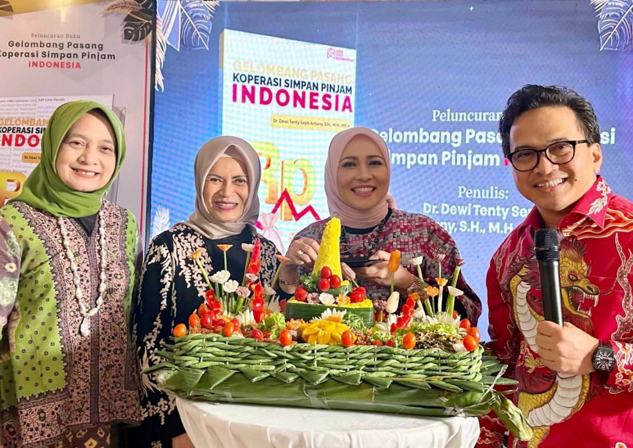 Ketua MPR RI Apresiasi Peluncuran Buku 'Gelombang Pasang Koperasi Simpan Pinjam Indonesia'