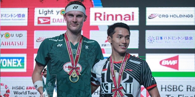 Jadi Runner up di Japan Open 2023, Jonatan Tak Mudah Bertanding dengan Viktor Axelsen