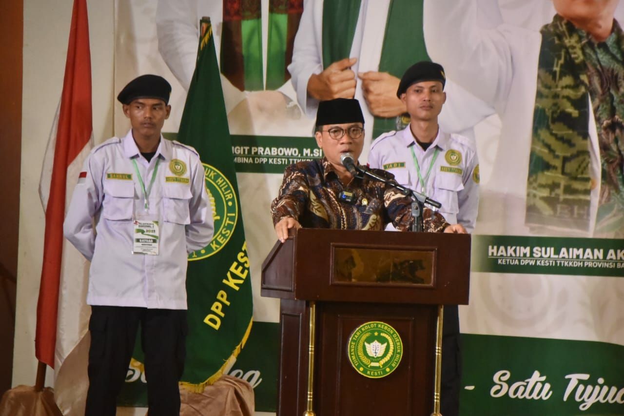 Yandri Susanto: Kesti TTKKDH Jadikan Tjimande Mendunia