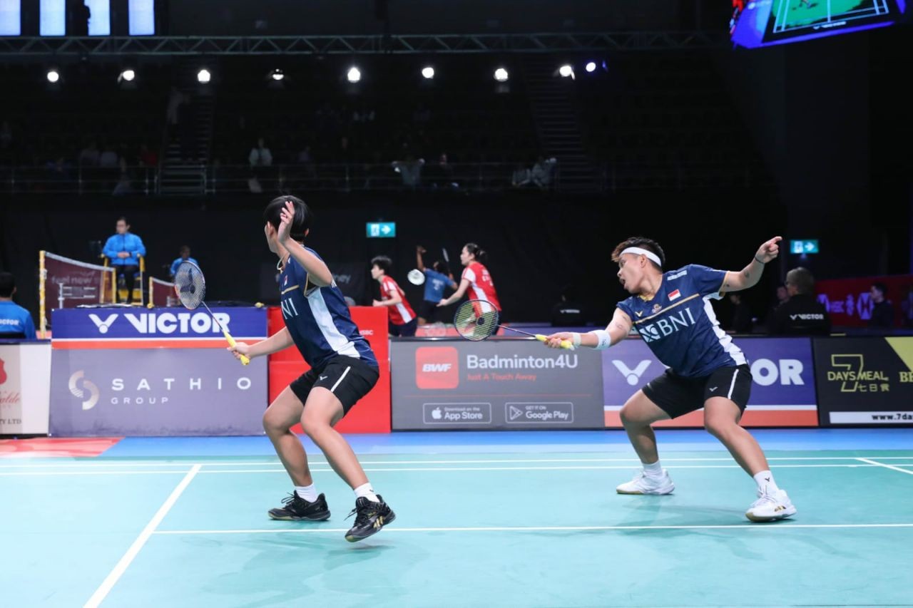 Perjalanan Apriyani/Fadia di Australia Open 2023 Terganjal di Tangan Pasangan Thailand