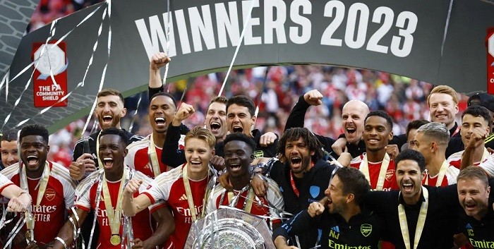 Arsenal Juara Community Shield 2023/24 Setelah Menang Adu Penalti Lawan City