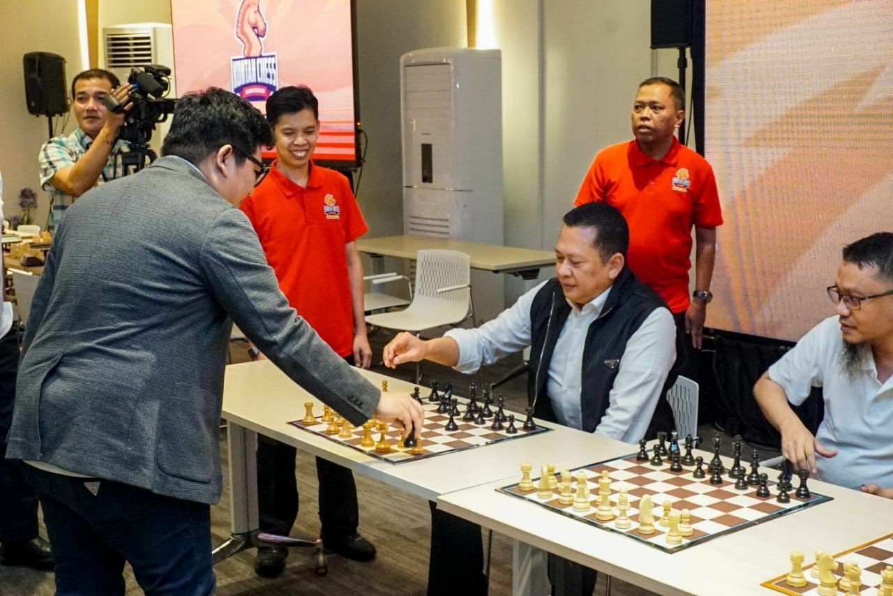Ketua MPR RI Buka Kontan Chess Championship 2023