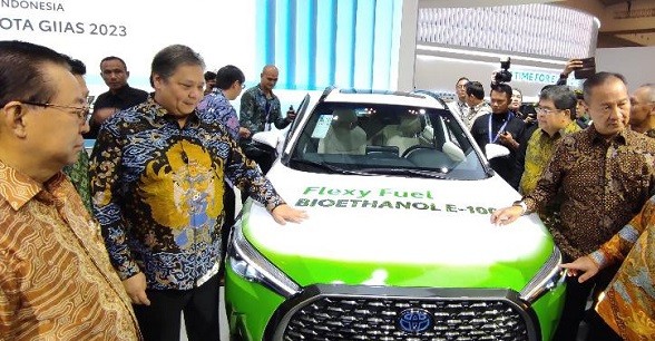 Buka GIIAS 2023, Menko Airlangga Harap Transaksi Jual Mobil Capai Rp15 Triliun