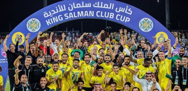 Juara Arab Club Champions Cup 2023, Ronaldo Kasih Gelar Perdana Al Nassr 