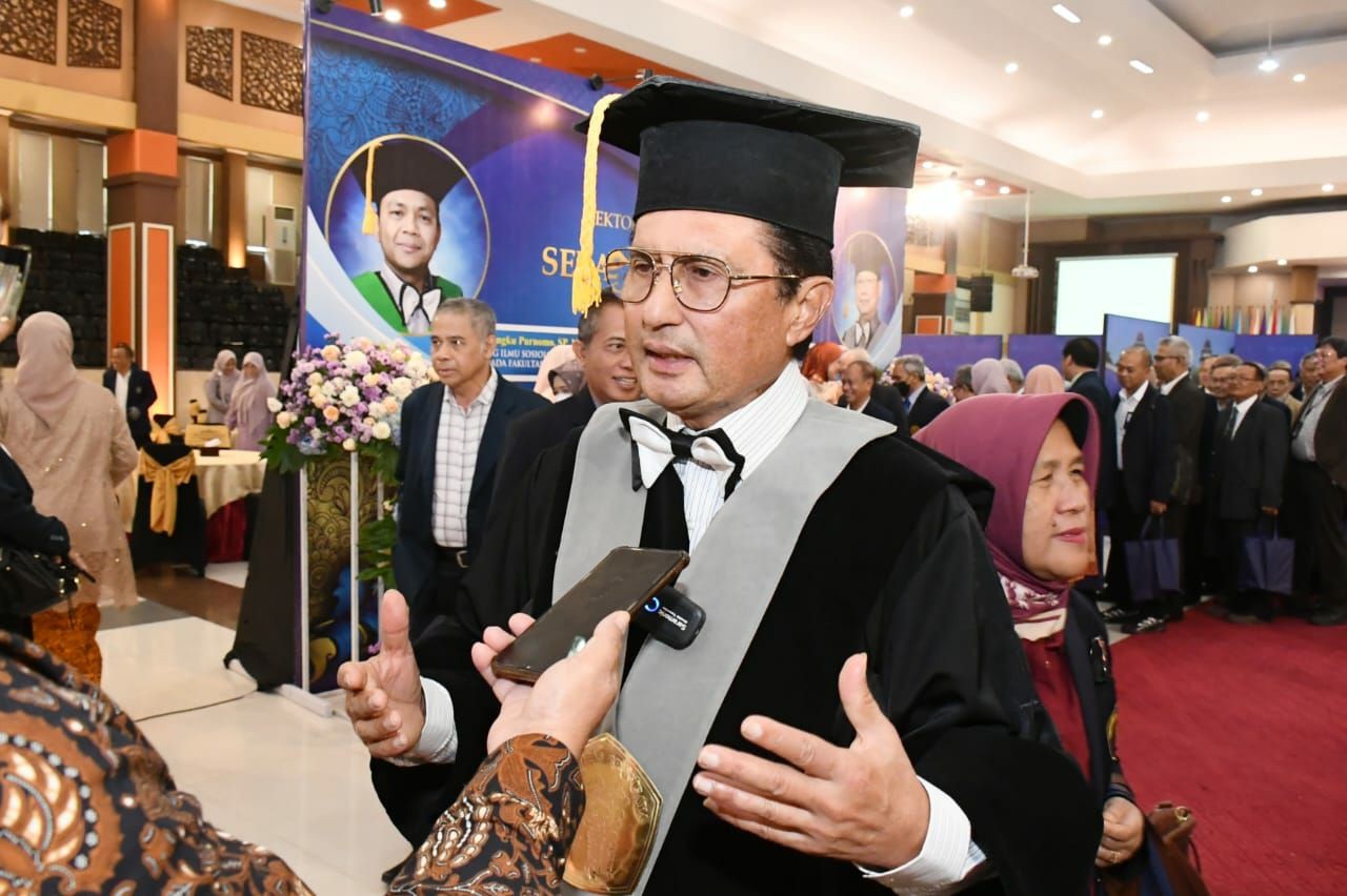 Pengukuhan Guru Besar Universitas Brawijaya, Fadel: Di Alam Demokrasi Bukan Zamannya  Pemerintahan Otoriter