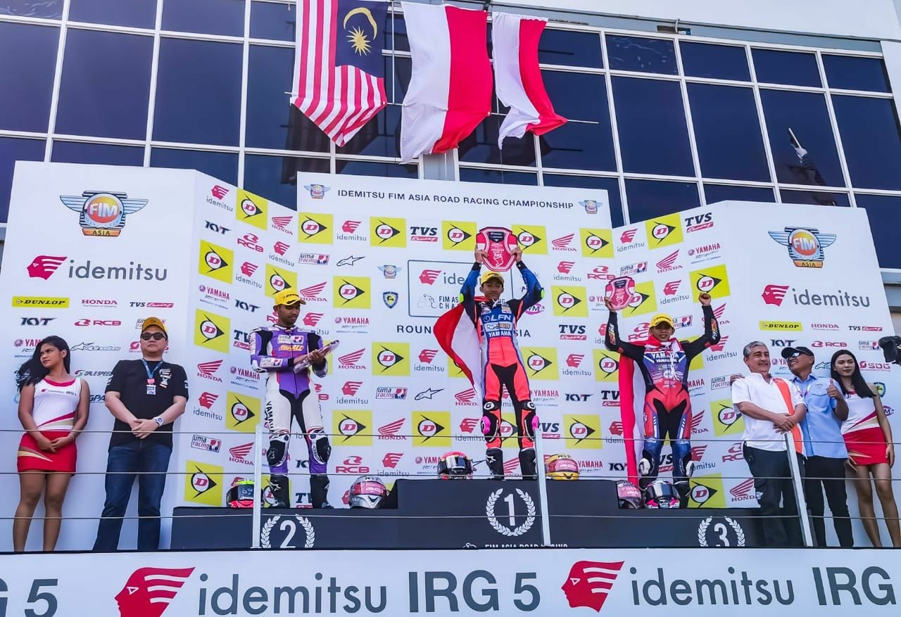 Bamsoet Apresiasi Keberhasilan Pembalap Muda Indonesia Juarai Race 2 kelas Asia Production 250