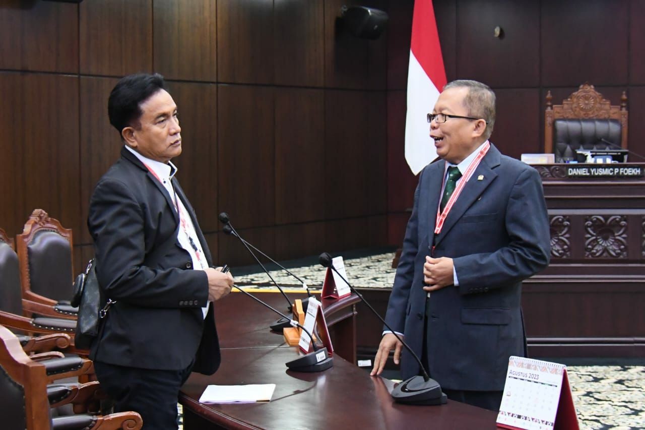 Arsul Sani Hadir Memberi Keterangan di Sidang Pleno MK Tentang Uji Materiil Kewenangan Konstitusionalitas MPR