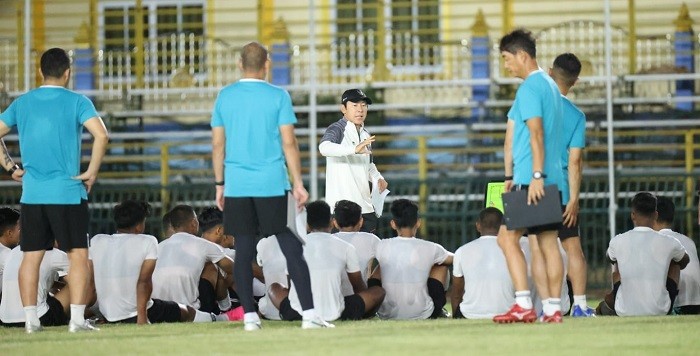  Jelang Laga Perdana AFF, Tim U-23 Indonesia Matangkan Taktik