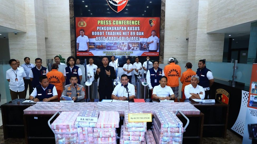 Jerat Sembilan Tersangka, Bareskrim Sita Rp 1,4 Triliun Aset Net89