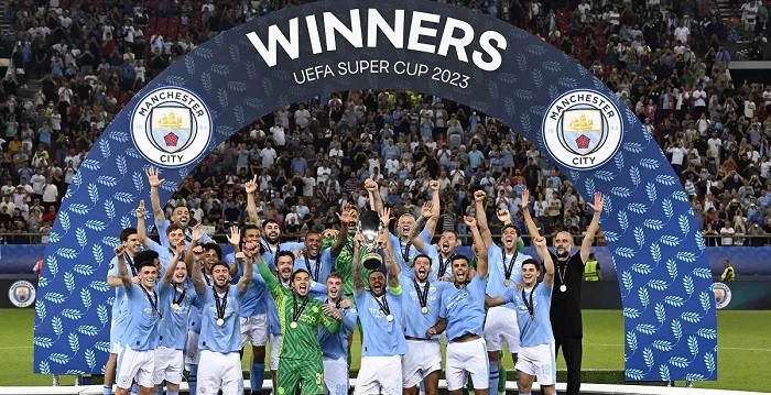 Manchester City juara Piala Super Eropa 2023 Usai Menang Adu Penalti