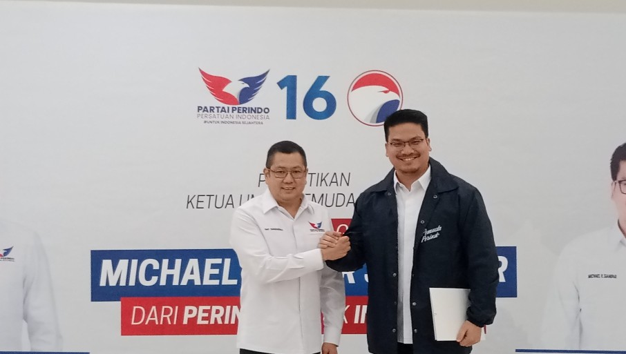 Hary Tanoe Lantik Michael Sianipar Sebagai Ketua Pemuda Perindo