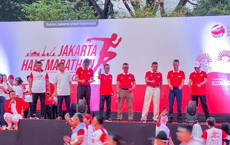 Promosikan Kota JAKARTA, Bank DKI Ambil Peran Pada Gelaran Jakarta Half Marathon 2023