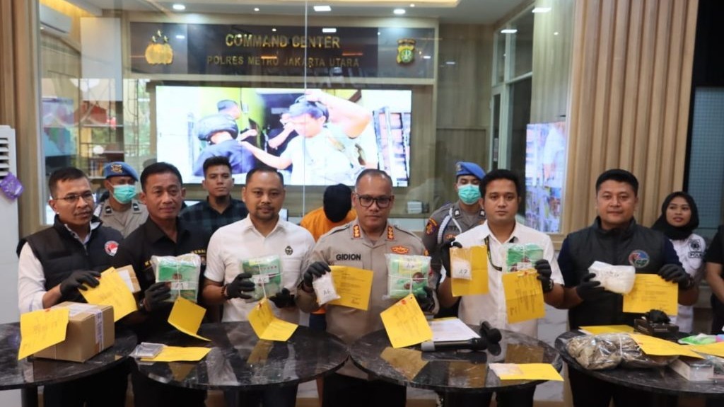 Seorang Kurir Ditangkap Polisi, Sabu Senilai Rp 5 miliar Disita