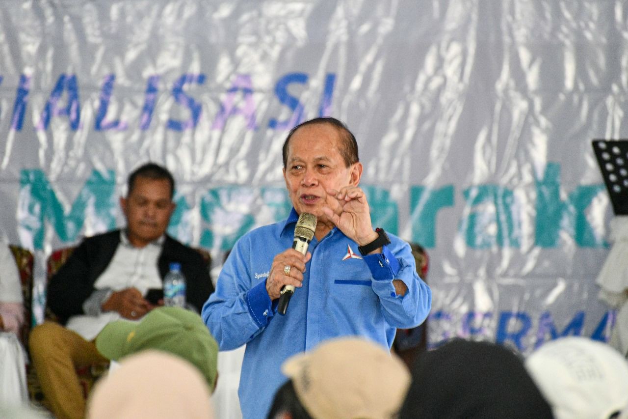 Sosialisasi Germas, Syarief Hasan: Pendidikan dan Kesehatan Prioritas Utama