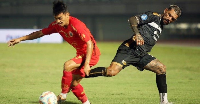 Persija Jakarta Takluk dari Dewa United 0-2 