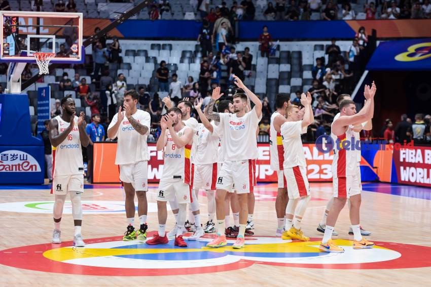 FOTO: FIBA World Cup 2023, Juara Bertahan Spanyol Atasi Perlawanan Pantai Gading